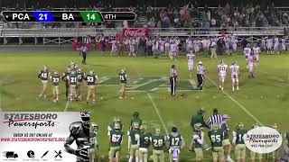 Bulloch Academy vs Pinewood [upl. by Michigan]