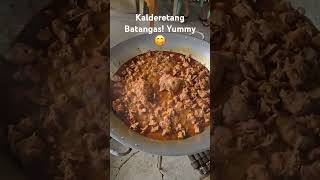 Kalderetang Batangas food shorts trendingshorts [upl. by Ttemme]