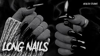 𝐂𝐀𝐋𝐌 🧷𝐀𝐂𝐑𝐘𝐋𝐈𝐂 𝐍𝐀𝐈𝐋𝐒 long nails  stop nail biting subliminal [upl. by Sara554]