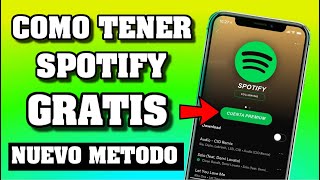 ✅ Cómo DESCARGAR SPOTIFY GRATIS ACTUALIZADO 2024 ✅ Cómo TENER SPOTIFY GRATIS LEGAL DE POR VIDA [upl. by Nogaem]