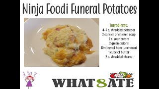 Ninja Foodi Funeral Potatoes aka Yummy Potatoes [upl. by Anedal]