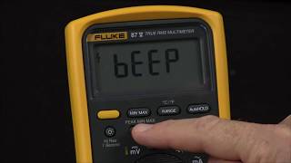 Secret Functions on the Fluke 87V Digital Multimeter [upl. by Karole]