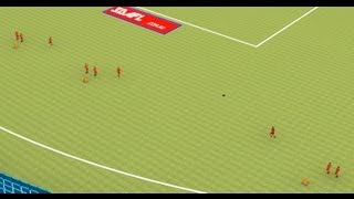 AFL Traing Drills  the long option [upl. by Lauhsoj]