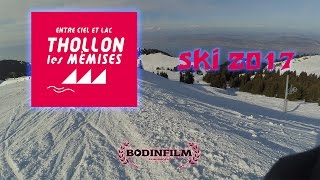 Ski Thollon les Memises 2017 [upl. by Haisa231]