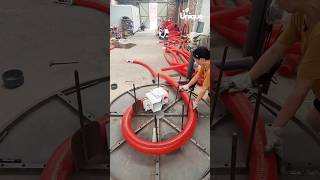 Feeder Machine Grain Suction amp Flexible Pipe Auger Walkaround  machine shorts [upl. by Eibur]