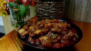 Mangaloren pork Recipe  Goan pork recipe  Dukra mass Pork curry [upl. by Ylecic]