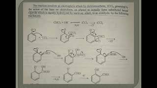 Formylation of Benzene ReimerTiemann Reacttion [upl. by Ahmad92]