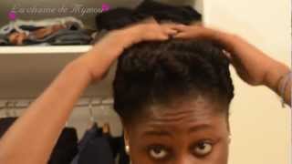 ♡ Tuto Coiffure Comment Realiser un updo Rapide sur vanilles ♡ [upl. by Halsey]