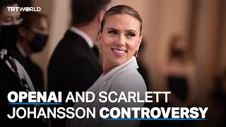 Scarlett Johansson angry as OpenAI allegedly recreates voice without consent [upl. by Ellison62]