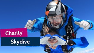 Charity Skydive  Nottingham Hospitals Charity [upl. by Alliuqal]