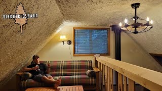 Installing a Fandelier at My Off Grid Cabin [upl. by Eelyme]