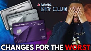 MAJOR Delta SkyMiles amp Amex Credit Card Changes [upl. by Reppep456]