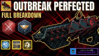 OUTBREAK PERFECTED Destiny 2 Witch Queen Full Weapon Review With Exotic Catalyst [upl. by Arnie]