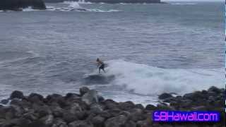 Keokea Beach Park Storm Surfer [upl. by Ynafetse]