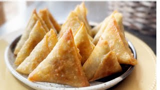 How to Make Perfect Crispy Samosas at Home – Easy Recipe With French Subtitles [upl. by Rist]