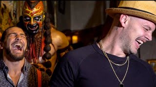 The Boogeyman joins Corbin amp Moss on Haunted House tour WWE’s The Bump Exclusive Oct 29 2021 [upl. by Tloh]