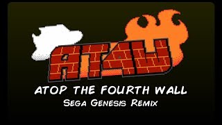 Atop the Fourth Wall Intro and Outro music Sega Genesis Style G0ATFAC3 FM [upl. by Ynafit273]