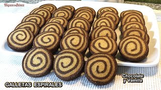 GALLETAS ESPIRALES LINDAS DELICIOSAS La forma más Fácil de Preparar [upl. by Eanert]