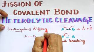 BCOOR3Heterolytic fission of Covalent BondExplanation in TamilCBSETN11th Std [upl. by Aihsei]