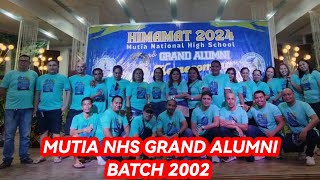 HIMAMAT 2024  MUTIA NHS GRAND ALUMNI BATCH 2002 [upl. by Nora]