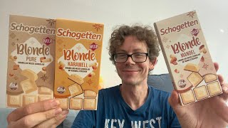 Schogetten Blonde im Test 3 Sorten und ein klarer Favorit [upl. by Nylitsirk]