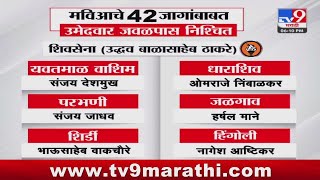 Maharashtra Politics  6 जागांवर तोडगा नाही 6 जागांचं चर्चेनंतर वाटप होणार  tv9 Marathi [upl. by Fina]