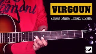 VIRGOUN  Surat Cinta Untuk Starla  Instrumen Melodi Tutorial [upl. by Nauqahs]