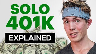 How A Solo 401k Works  Save 61000 Per Year TaxFree [upl. by Barby]