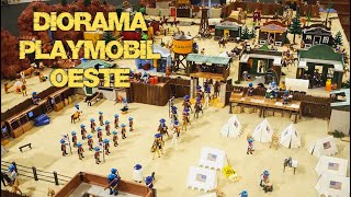 DIORAMA PLAYMOBIL OESTE 2019  LA RETIRADA DE HAMPTON ROADS [upl. by Vish]