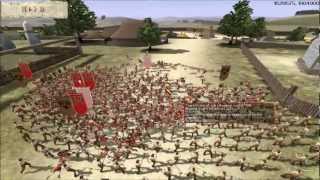 Rome Total War Online Battle 2077 Sarmizegethusa Historical [upl. by Perice]