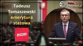 Tadeusz Tomaszewski  emerytura stażowa [upl. by Ahouh380]