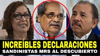 INCREÍBLES DECLARACIONES de Sandinistas anaranjados Esto quieren hacer en Nicaragua [upl. by Tterraj56]