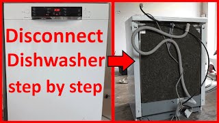 How to Disconnect a Dishwasher [upl. by Anaerb]