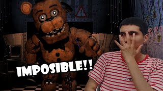 INTENTANDO PASAR LA NOCHE 6 DE FIVE NIGHTS AT FREDDYS 2 [upl. by Llennoc]