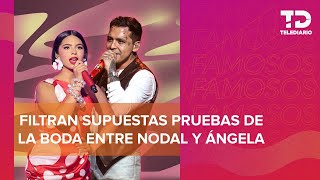 ¿Ángela Aguilar y Christian Nodal se casaron esto se sabe [upl. by Araed476]