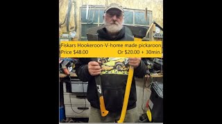 Is a home made Pickaroon better the Fiskars Hookaroon [upl. by Reifinnej]