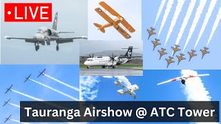 LIVE  Tauranga Airport ATC Tower  Tauranga Airshow 2024 [upl. by Patsy]