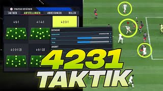 FIFA 22 4231 Taktik 🦁 Besser werden mit der Meta Formation [upl. by Schwinn]