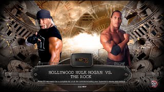 WWE2K23  Wrestlemania X8  Hollywood Hulk Hogan vs The Rock [upl. by Anitreb]