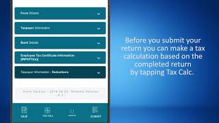 SARS MobiApp  How to Submit your Income Tax Return ITR12 [upl. by Ahsirpac]