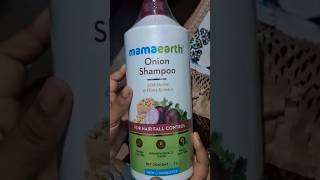 Mamaearth onion shampoo purchased from official website and unboxing shorts [upl. by Jerold]