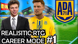 FC 24 Road To Glory Career Mode 1  WHAT A VOLLEY AD Alcorcon [upl. by Matthus]