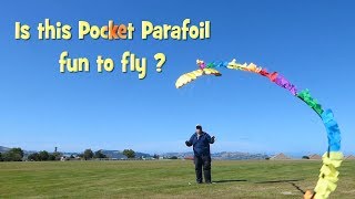 Is this Pocket Parafoil Fun to Fly [upl. by Ardnahsal]