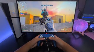 POV PS5 Slim 1440p 120hz Monitor FPS test on Rebirth Island👑 [upl. by Acnayb]