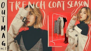 Outfit Magazine  Trenchcoat [upl. by Namyaw]