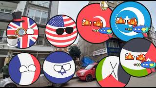 Countryballs 1 Sezon Ülkeler Okulda Part 3 [upl. by Grete]