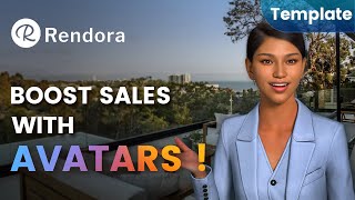 Boost Your Sales With 3D Avatars   Rendora AI [upl. by Ranjiv]