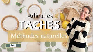 Comment Enlever les Taches Tenaces  Vin Huile Transpiration et plus avec des Produits Naturels [upl. by Emlyn721]