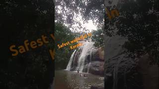 Safest waterfall in Keralashortsanachaadikoothidukkikeralashortsfeed keralatourismminivlog [upl. by Allemat]