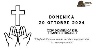 Santa Messa di Domenica 20 Ottobre 2024  Parrocchia di Villadose [upl. by Rhines926]